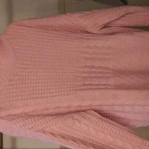 Pink medium womans sweater